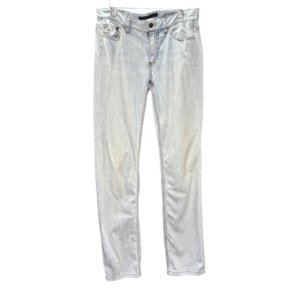 Vintage Marc Jacobs Jeans Women 6 Light Wash Straight Y2K Indie Designer Capsule